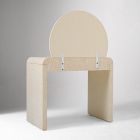 Solstice Painted Raffia Vanity (36")