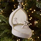 2025 Glass Engagement Ring Ornament