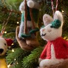 Polar Pals Felt Ornaments (Set of 5)
