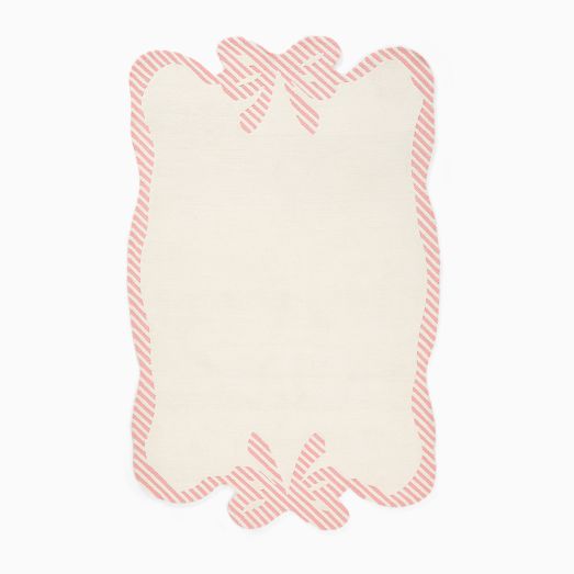 Pretty Bow Wool Rug by West Elm