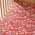 Dogs In Lights Crib Sheet