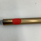 Open Box: Alden Counter Stool (26") - Natural, Brass