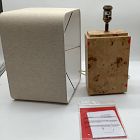 Open Box: Finlo Burled Table Lamp (22") - Light Burl