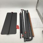 Open Box: Yamazaki Leaning Clothes + Towel Rack with Shelf - Black