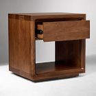 Calla Solid Wood Nightstand (22")