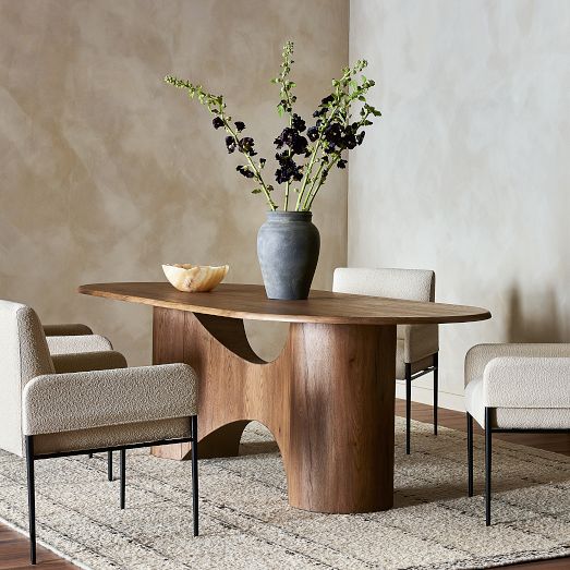 Cadman Oval Dining Table (98") by West Elm