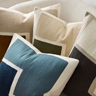 Crewel Stacked Shapes Pillow Cover
