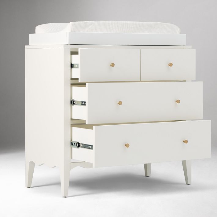knee length dresses for ladies Amish Traditional Solid Wood Changing Table Dresser for Bedroom