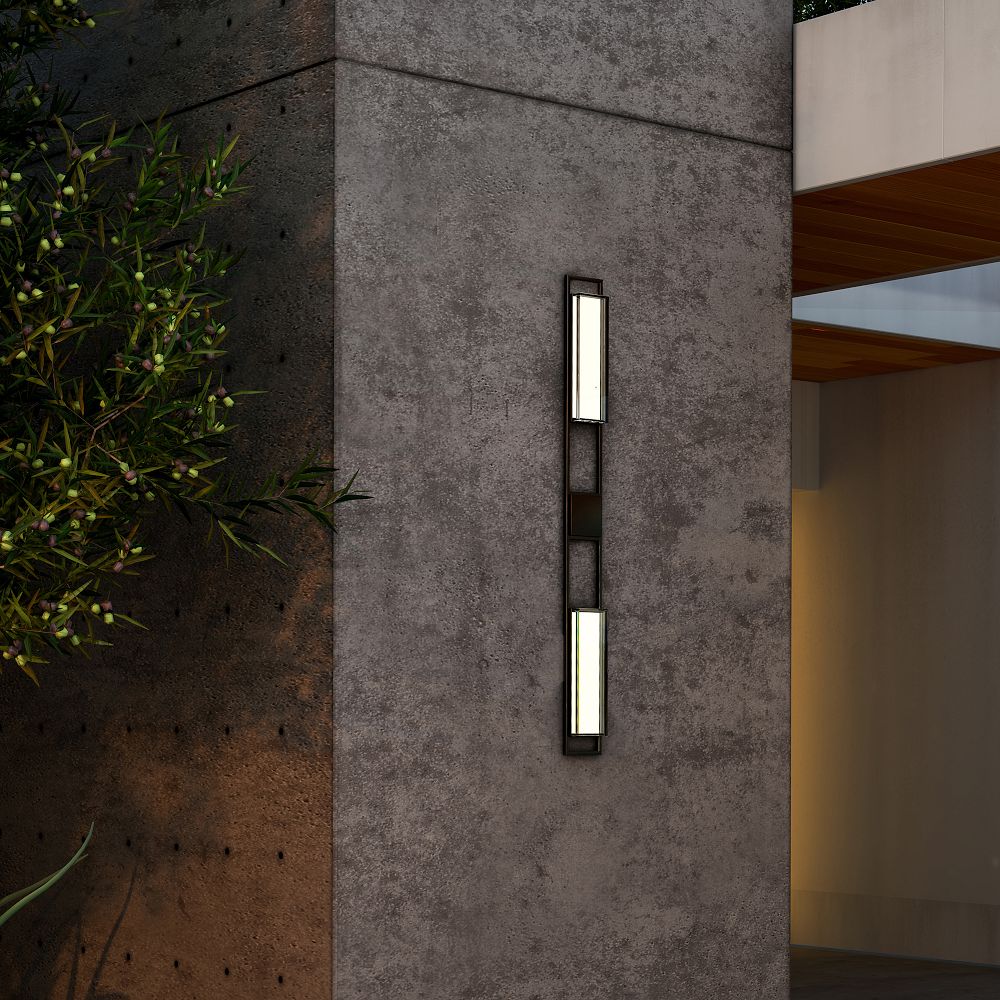 Donald LED Outdoor Sconce (33"-60") by West Elm