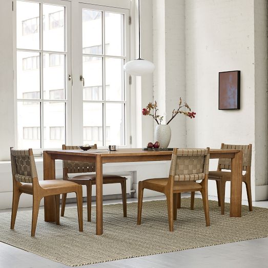 Otto Solid Wood Extendable Dining Table (64"-96") by West Elm