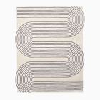 Swoosh Tufted Wool Rug