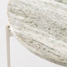 Wiley Marble Side Table (20")