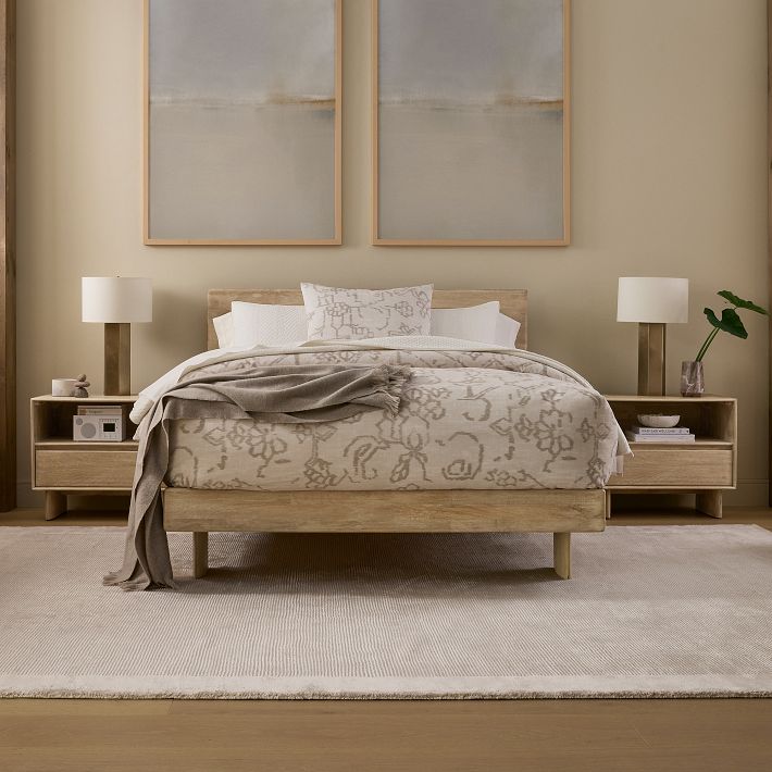 Anton Solid Wood Bed | West Elm