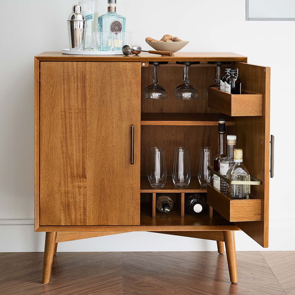 Mid-Century Bar Cabinet
