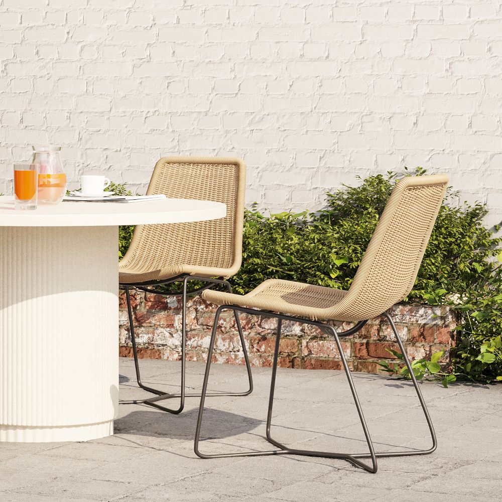 Slope Indoor/Outdoor Dining Chair by West Elm