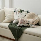 Nicole Cicak Holiday Brownstone Pillow Cover
