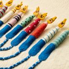 Felt Hanukkah Menorah Interactive Wall Hanging