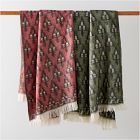 Brushed Woven Tree Throw