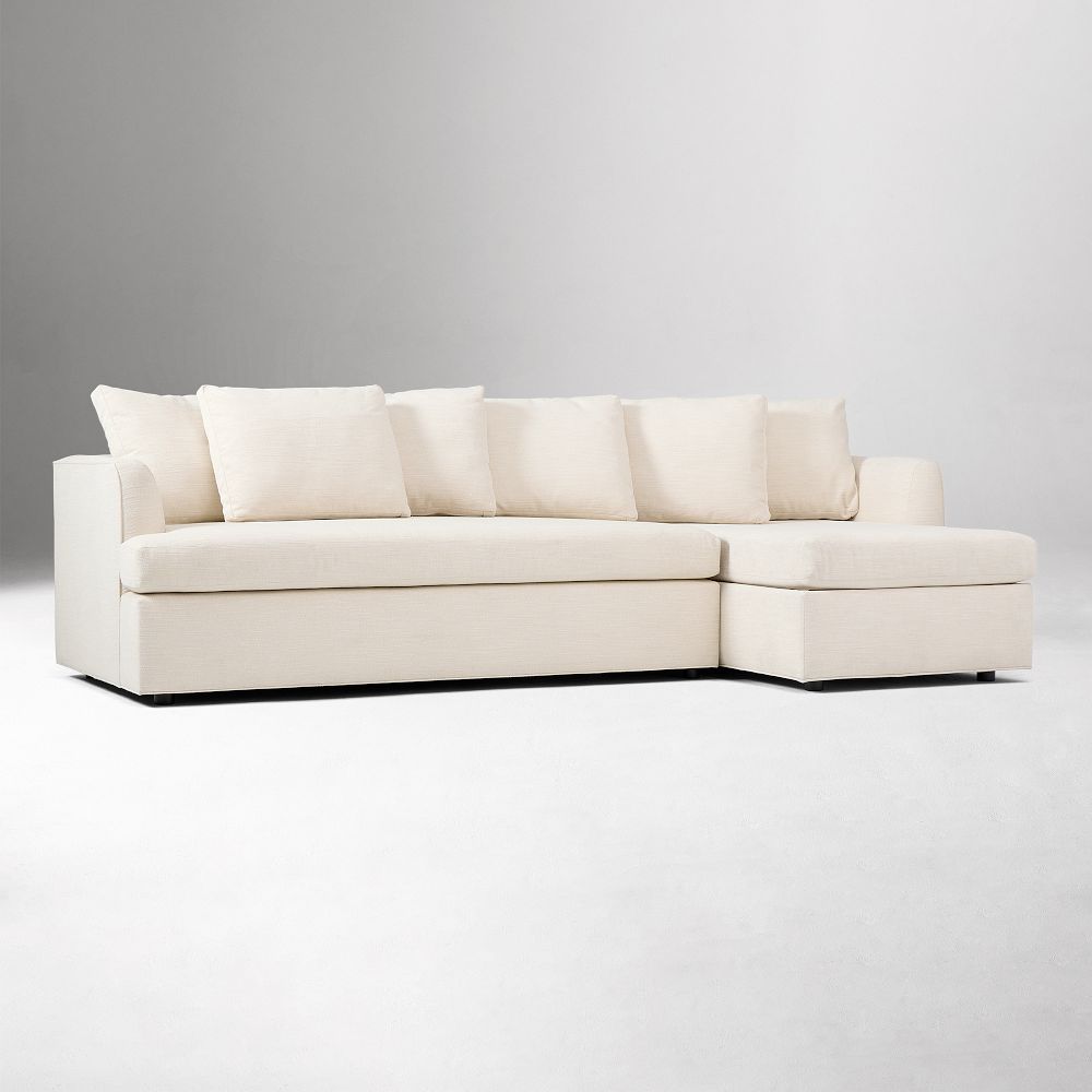 Build Your Own - Dominick Toss Back Sectional by West Elm