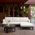 Caldera Aluminum Outdoor 2-Piece Chaise Sectional (105")