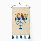 Felt Hanukkah Menorah Interactive Wall Hanging