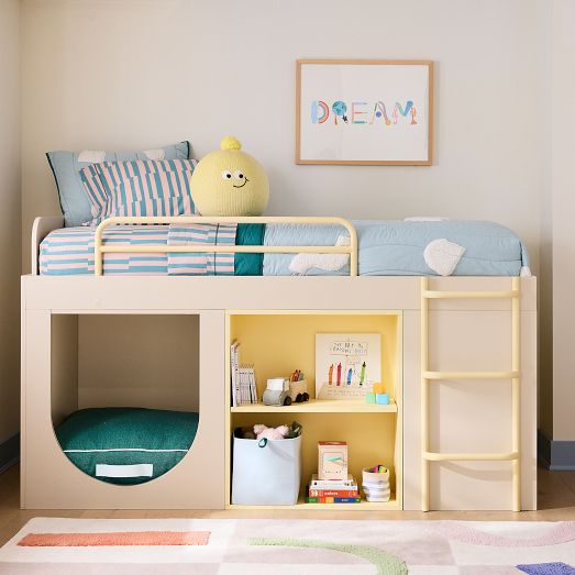Eva Chen Lofted Bed w/ Reading Nook by West Elm
