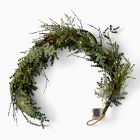 Pre-Lit Faux Mixed Pine Garland