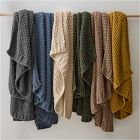 Chunky Cotton Knit Throw