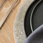 Glass Beaded Linens Placemats