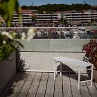 Outdoor Foldable Oval Bench (35")