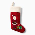 Santa &amp; Gifts Felt Stocking