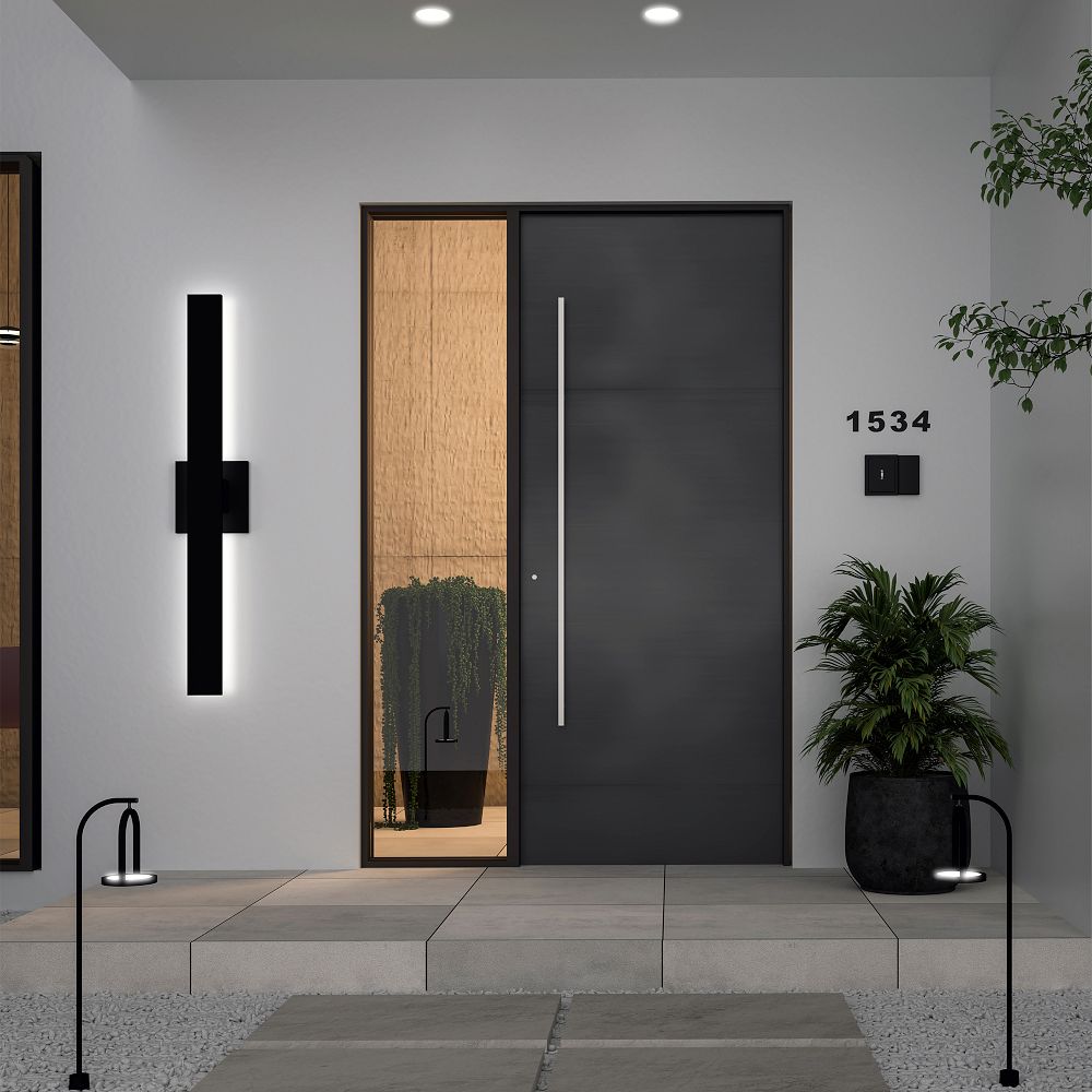 Velma Indoor/Outdoor LED Sconce (24"-72") by West Elm