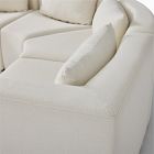 Billy Cotton Curved L-Shaped Sectional (71"&ndash;103")