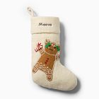 Gingerbread People Felt Stockings