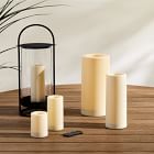 Indoor/Outdoor Flat Top Basic Candle - Ivory