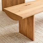 Lodge Legs Dining Bench (68"&ndash;76")