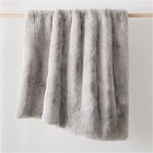Faux Fur Chinchilla Throw