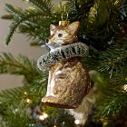 Glass Fox Ornament