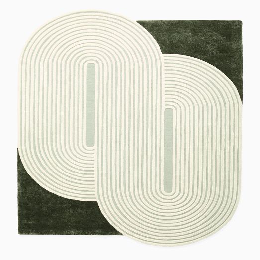 Runway Tufted Wool Rug by West Elm