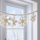 Felt Snowflake Garland