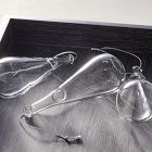 Glass Vase Ornaments (Set of 3)