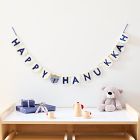 Happy Hanukkah Felt Garland