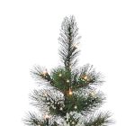 Pre-Lit Faux Potted 4' Trees (Set of 2)