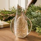 Shimmering Glass Penguin Object