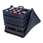 Christmas Ornament Storage Box w/ Adjustable Telescoping Height Dividers