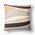 Crewel Rising Tide Pillow Cover