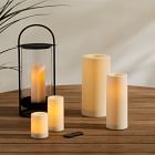 Indoor/Outdoor Flat Top Basic Candle - Ivory
