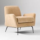 Kip Flare Arm Chair With Contrast Piping