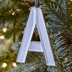 Mirrored Initial Ornaments