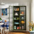 Mustard Made Collector Glass Cabinet